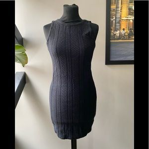 Urban Outfitters Black Open Back Mini Dress Sz S